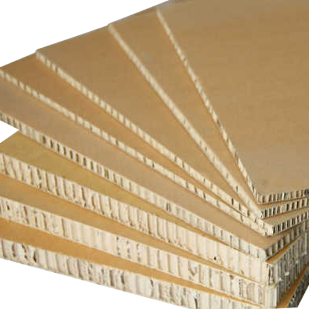 Honeycomb cardboard sheet